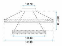 Lampada Led G044-2cp Chrome