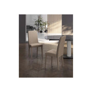 Sedia in similpelle Anita 59cm X 46cm H 99cm Stones
