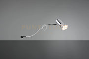 GIADA H2O APPLIQUE SPOT ORIENTABILE CROMO DA AVVITARE SU SPECCHIO IP44 H. 11,5CM 1 LUCE ATTACCO GU10