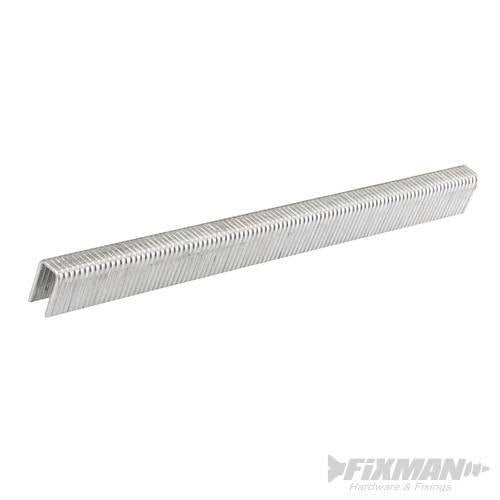 Punti metallici adatti alle graffettatrici a corona stretta tipo 90 Fixman 5000 pezzi - 5,85 x 22 x 1,25 mm
