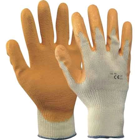 GUANTO POLIESTERE/LATTICE Tg. 10 - 12 paia