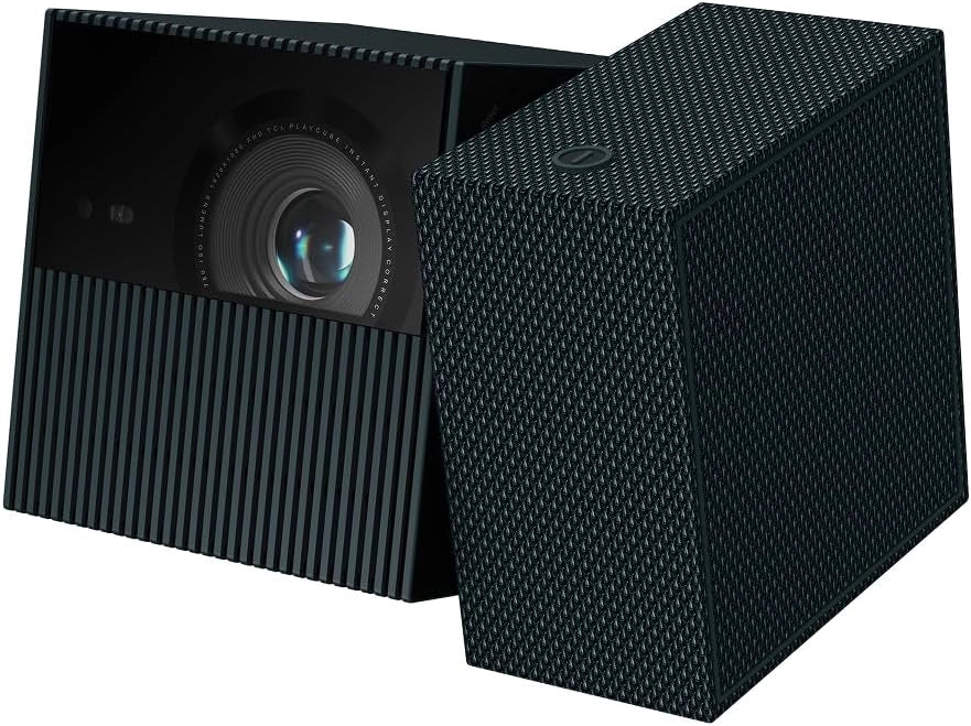 TCL A1S GTV Proiettore Portatile, 600 Lumen ISO, Risoluzione 1080P nativa, con certificazione Netflix, Wi-Fi e Bluetooth, Durata lampada 30.000 ore, Messa a Fuoco Automatica