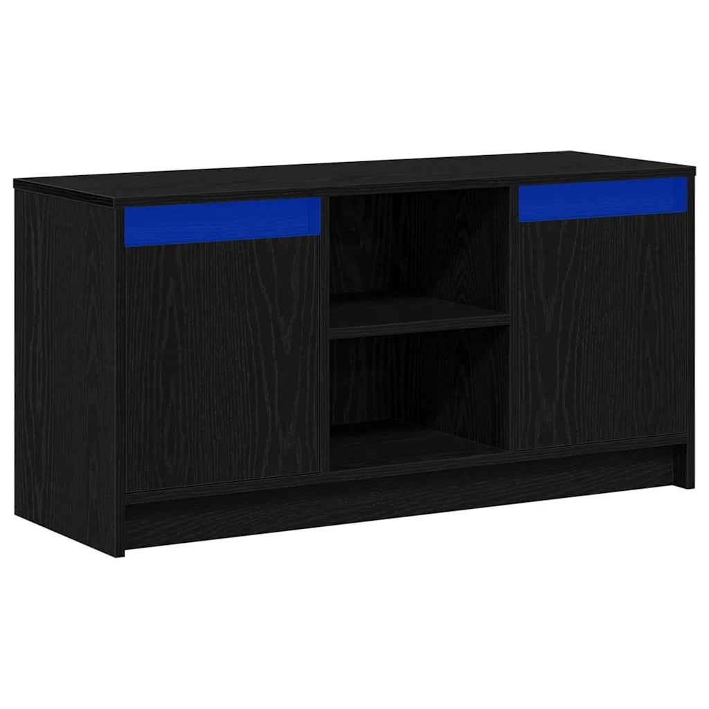 Mobile TV-Credenza per TV Nero 100 x 34 x 50 cm Legno multistrato