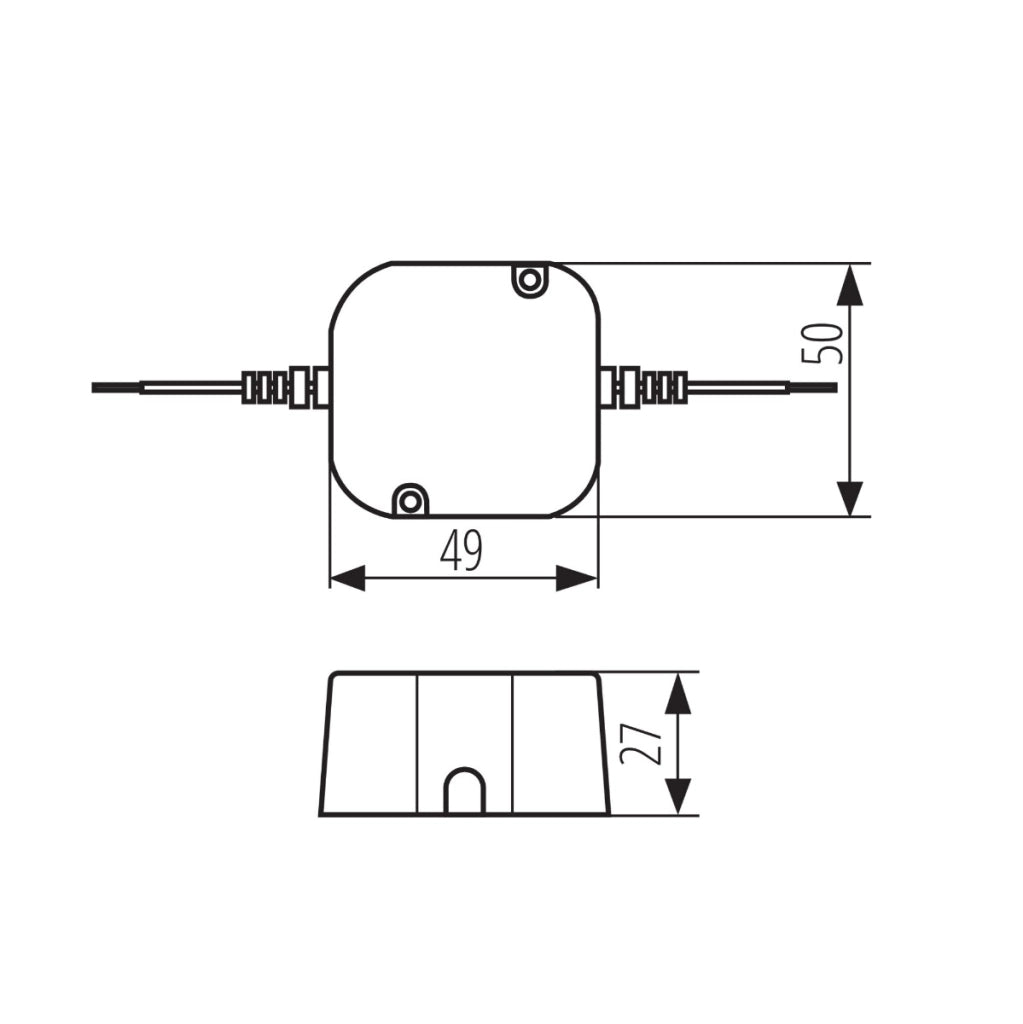Alimentatore LED strip incasso 15W 24V IP67 Kanlux