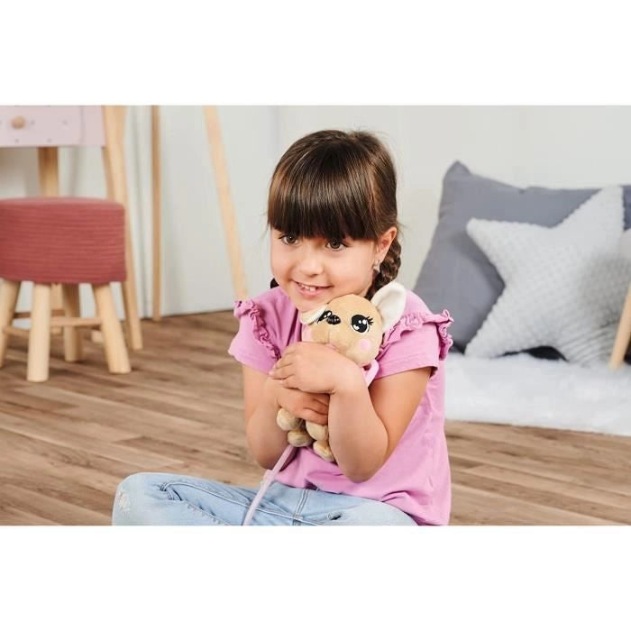 Peluche Chi Chi Love Loomy Chihuahua - 20 cm - Peluche filoguidato - Batterie incluse