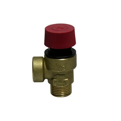 VALVOLA DI SICUREZZA ORDINARIA MF- 1/2 x 8 Bar- UNIVA- pezzi 1