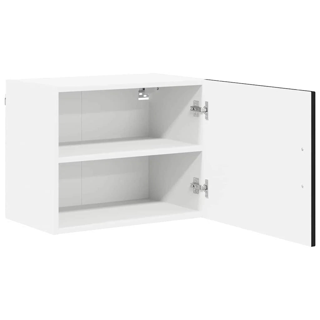 Set di 2 pensili da cucina moderni e pratici 50 x 31 x 40 cm in legno composito nero 02_0053926
