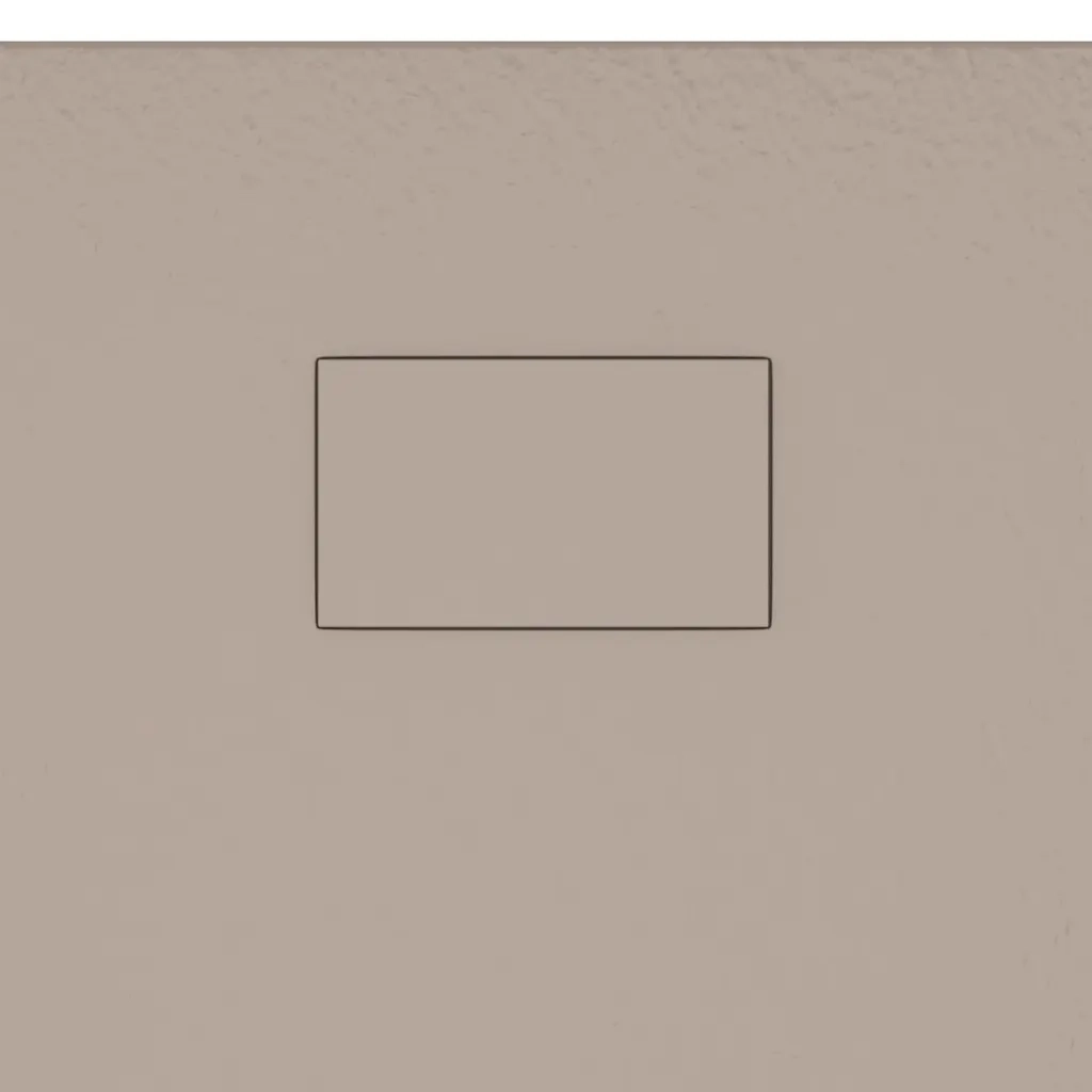 Piatto Doccia in SMC Marrone 90x80 cm CFW6357363