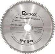 Lama circolare per legno 250mm - 100 denti, compatibile con 32-30mm
