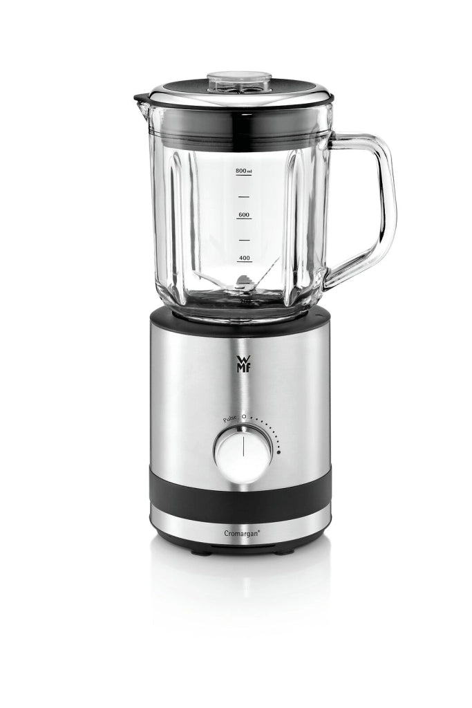 WMF KITCHENminis 0416490011 0,8 L Frullatore da tavolo 400 W Nero, Acciaio inox, Trasparente