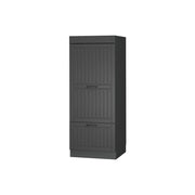 Vicco Set mobili bagno Grigio scuro 60 cm