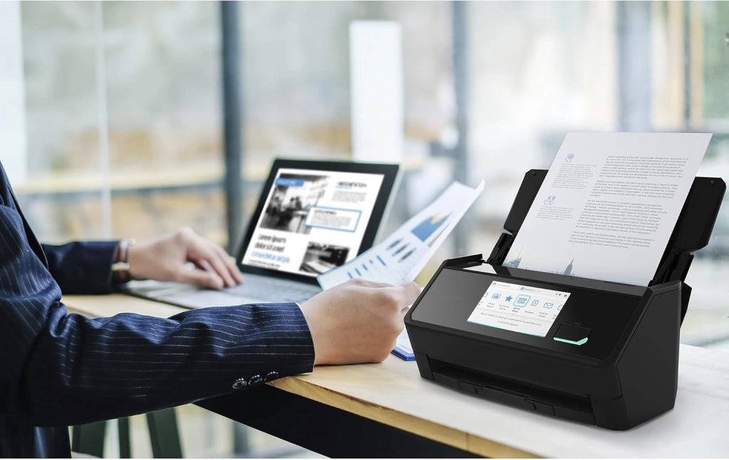 Ricoh ScanSnap IX2500 Scanner ADF 600 x 600 DPI A4 Nero (Ricoh ScanSnap iX2500 - Document scanner - Dual CIS - Duplex - 279 x 432mm - 600 dpi x 600 dpi - up to 45 ppm [mono] / up to 45 ppm [colour] -