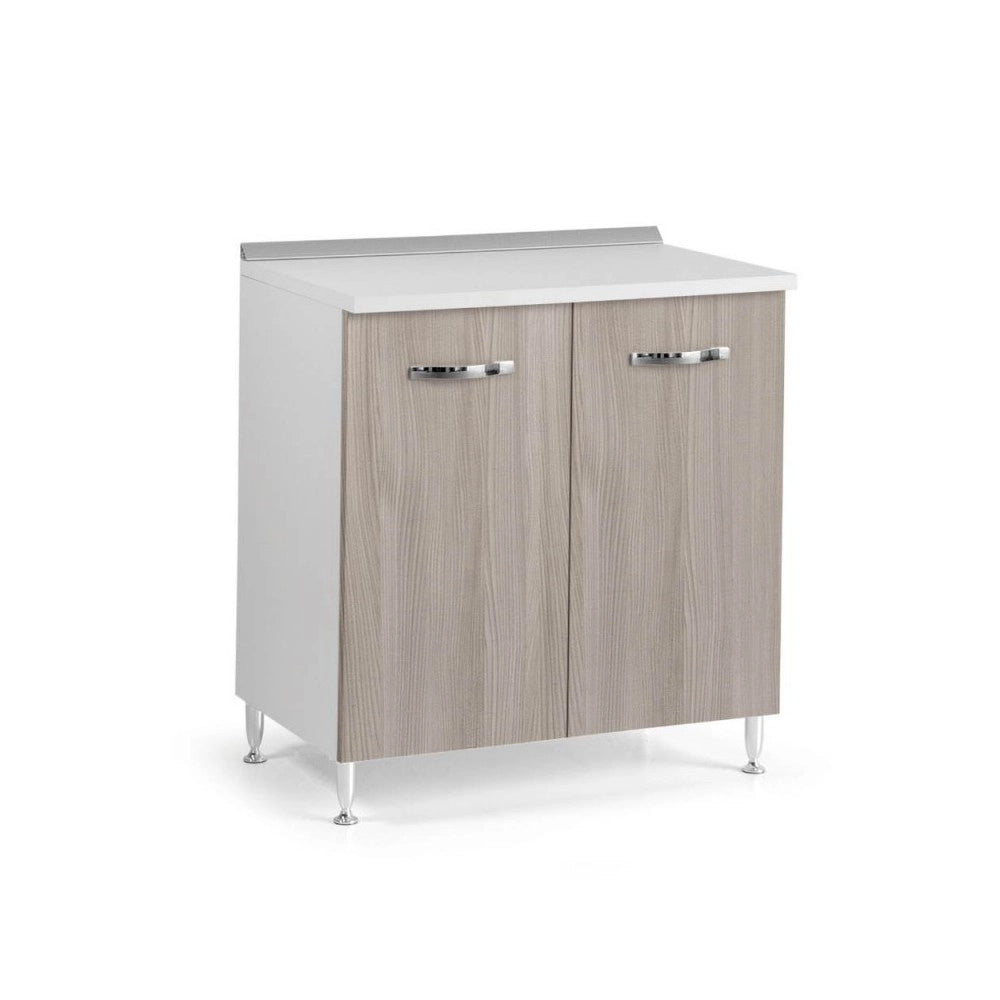 Base cucina due ante 80x50x85H colore olmo