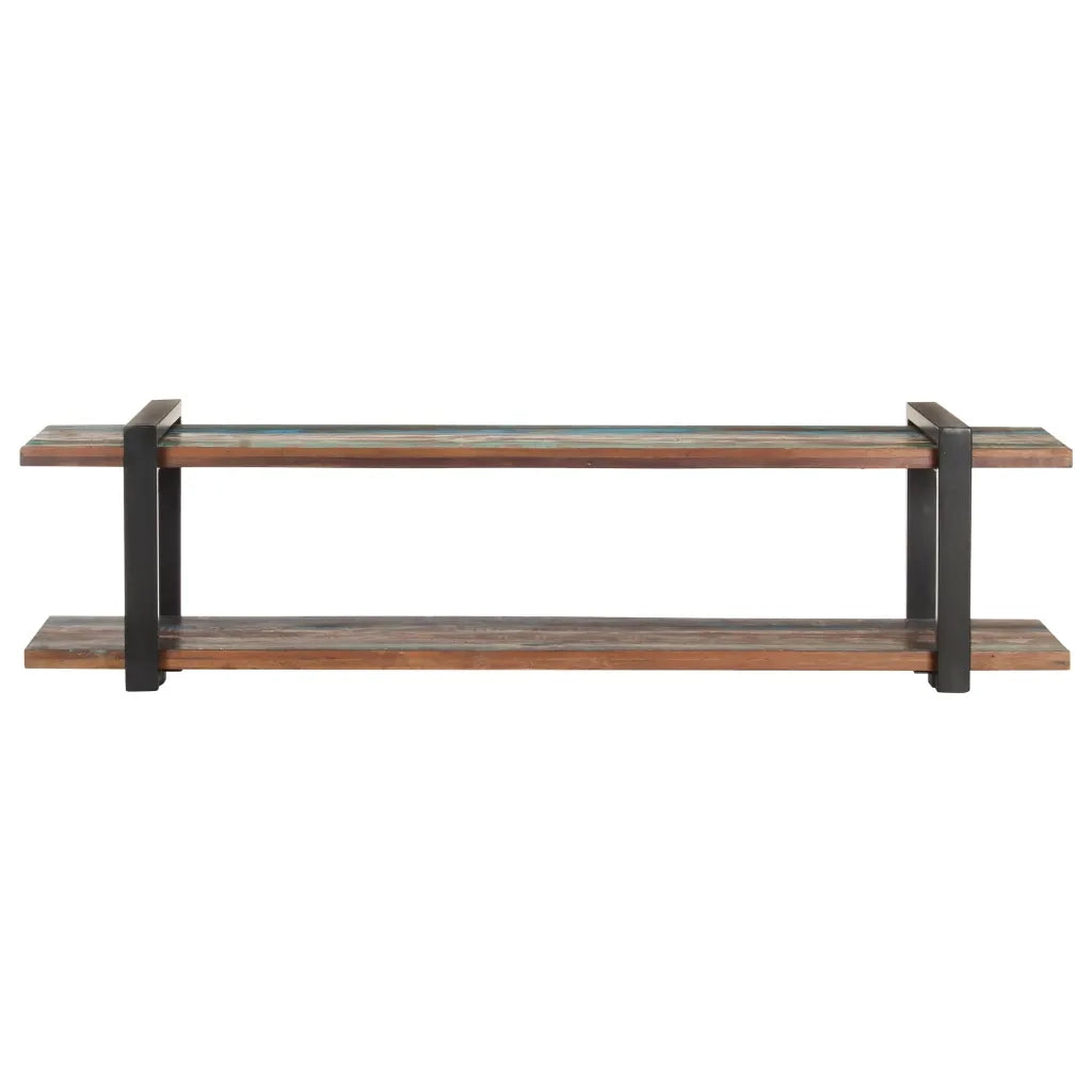 Mobile Porta TV 160x40x40 cm in Legno Massello di Recupero cod mxl 9043