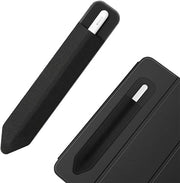 Etui elastico, custodia protettiva in PU, custodia per borsa elastica con adesivo, etui elastico, compatibile con la prima e seconda generazione, nero
