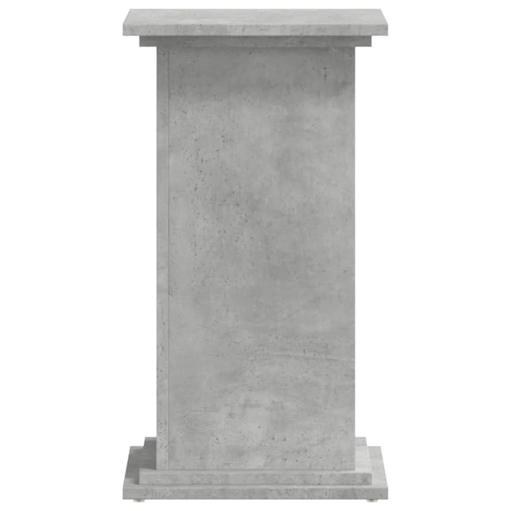 Portavasi mobiletto portafiori 33 x 33 x 60 cm legno ingegnerizzato grigio 02_0045151