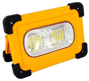 Faro faretto LED 80W con pannello solare ricaricabile torcia da lavoro 92183