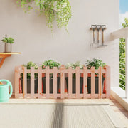Fioriera Rialzata Giardino-Vaso da Esterno-Supporto per Vaso Recinzione 150x50x50cm Legno Douglas