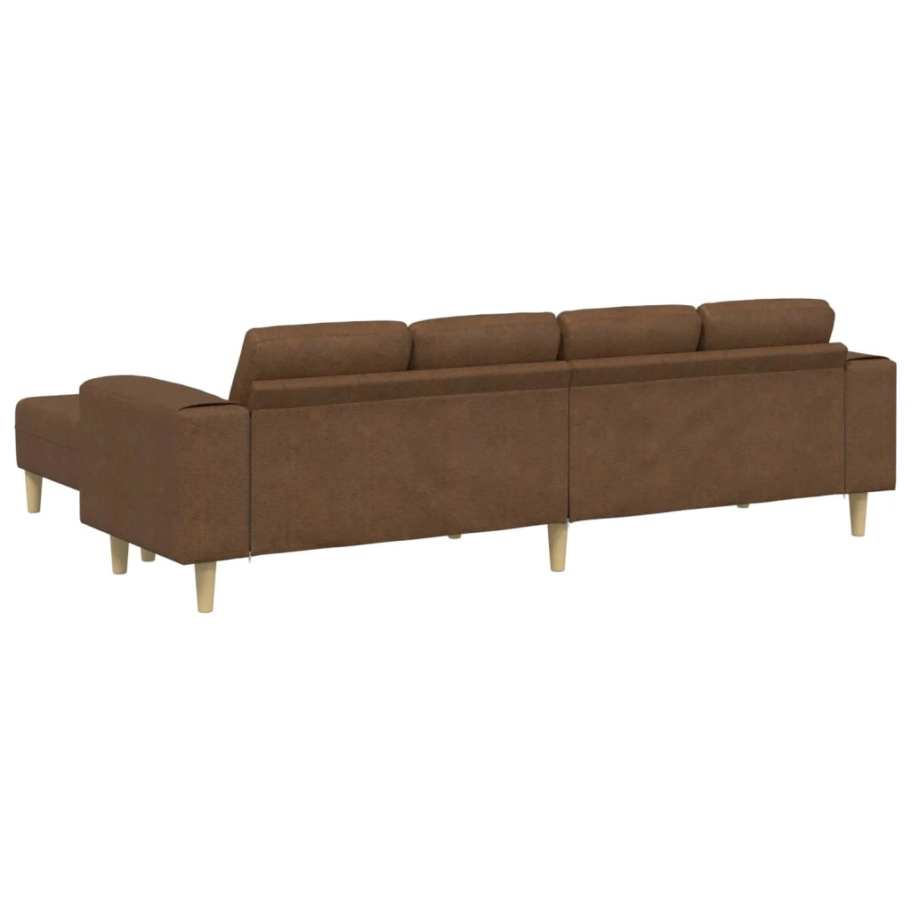 Divano per Soggiorno 3 pcs Marrone 3335139