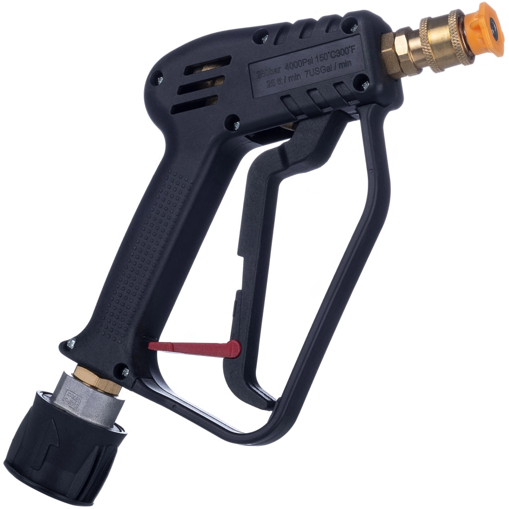 Pistola per Idropulitrice 5000PSI – Compatibile con Kärcher K2-K7 | Filettatura M22, Attacco Rapido 1/4" | Set 5 Ugelli