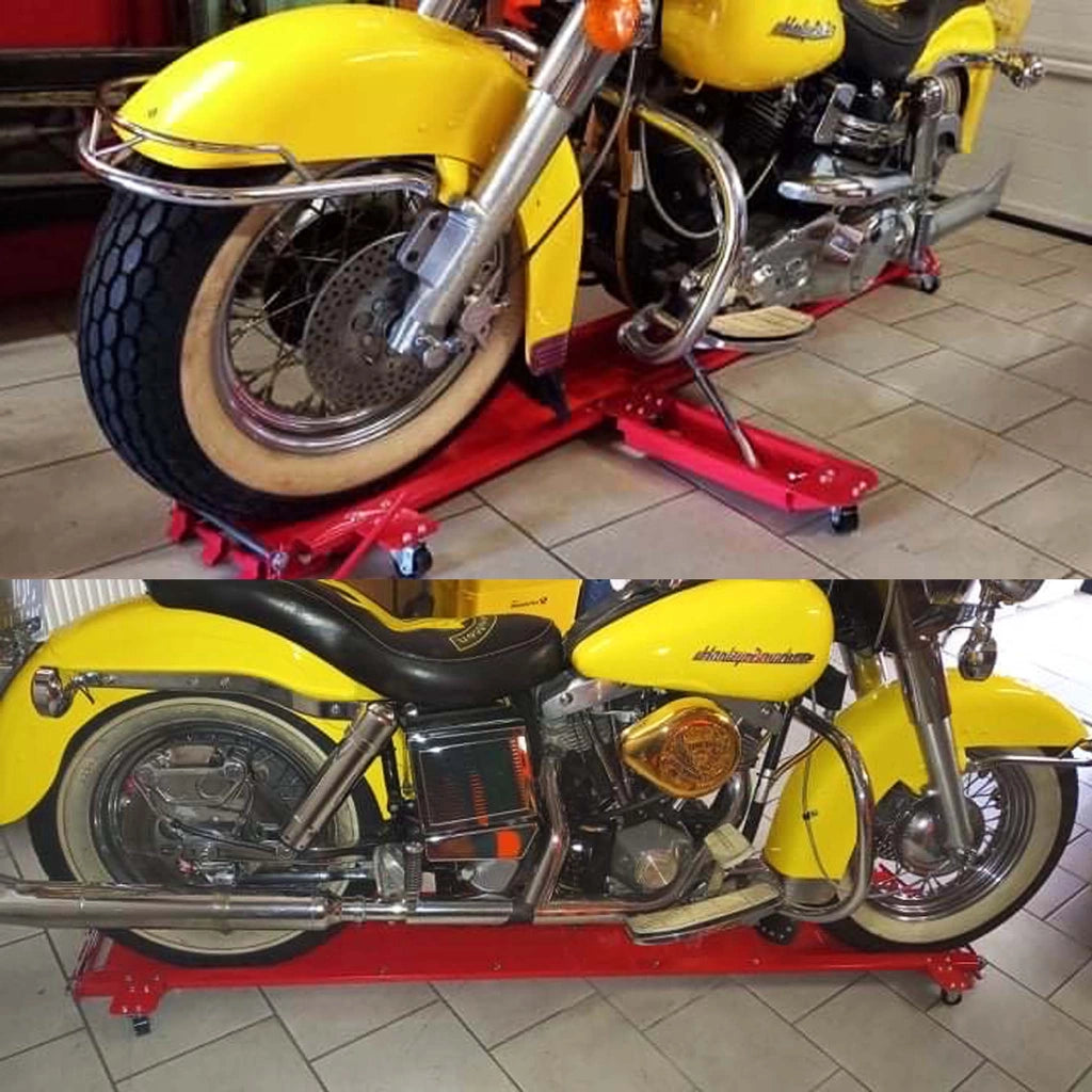 Pedana sposta moto fino a 570 kg Carrello Ausilio di manovra