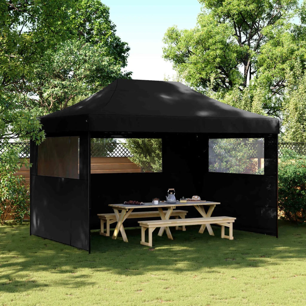 Tenda Party Nero 279 x 410 x 315 cm Tessuto Oxford