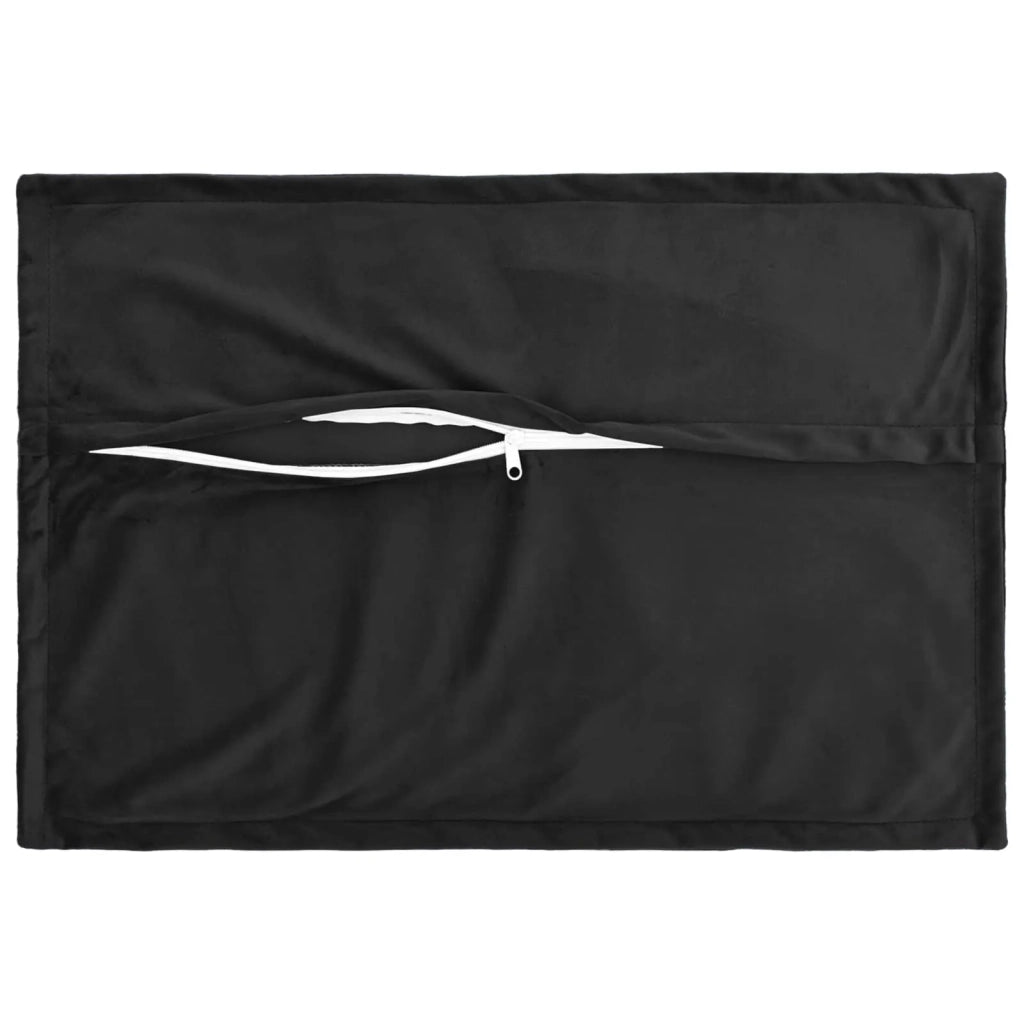 Federa 6 pcs HOUTEN Nero 50 x 80 cm Velluto 920060