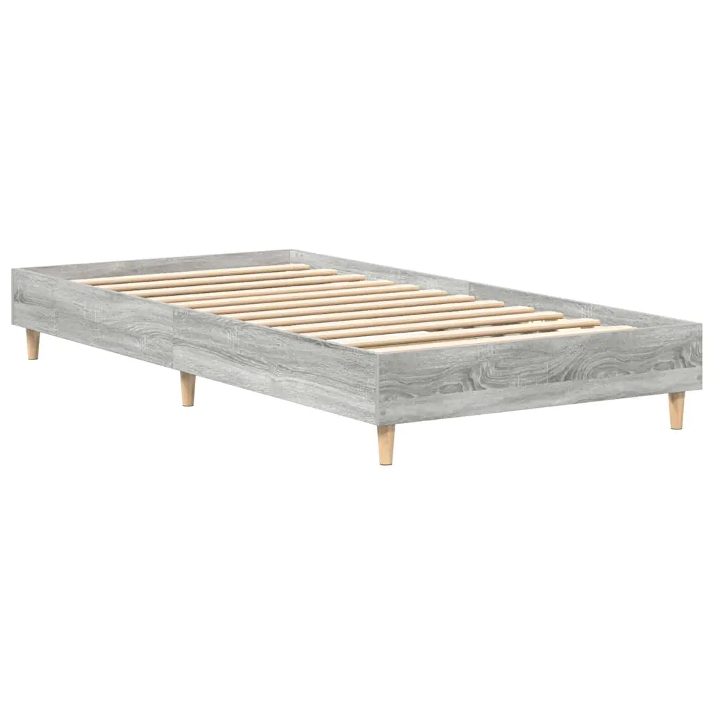 Struttura del letto Grigio Sonoma 203 x 93 x 25 cm 861053