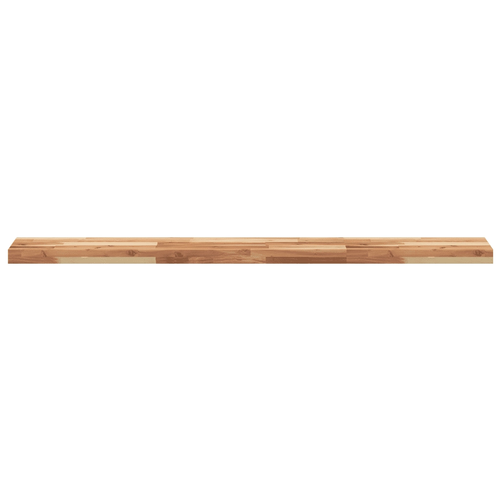 Mensole da Parete 4 pz 120x20x4 cm Legno Acacia Rifinito a Olio 3279594