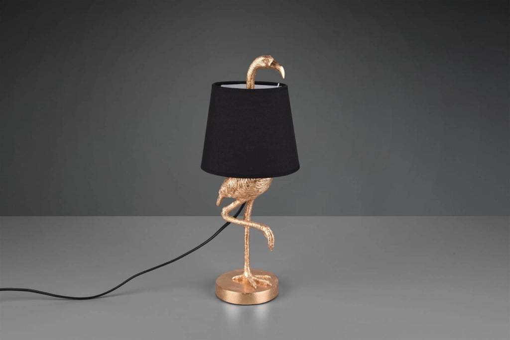 Lampada da tavolo LOLA oro/nero E14 42cm RL R50251079