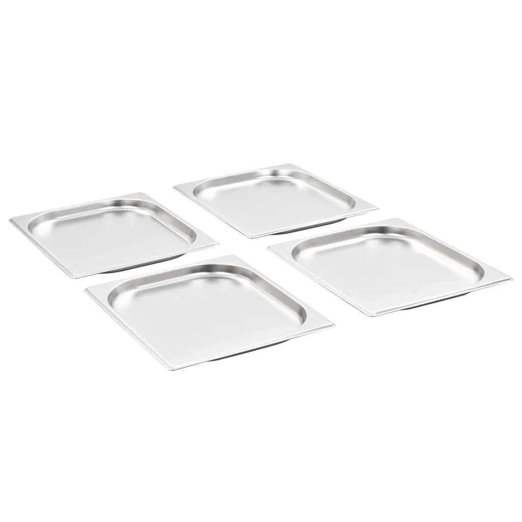 Contenitori Gastronorm 8 pz GN 1/2 20 mm in Acciaio Inox 50885