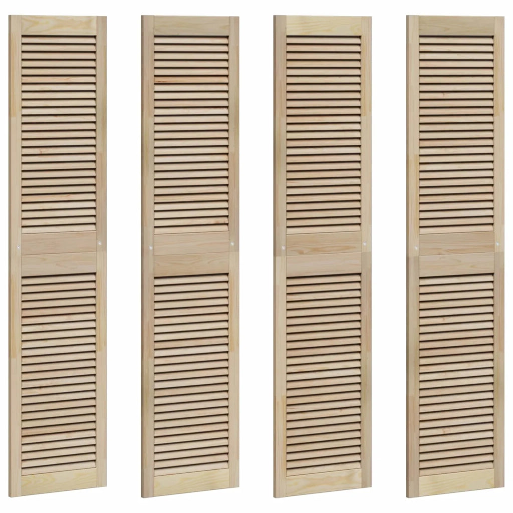 Porta per Armadio con porta 4 pcs Naturale 170 x 2,1 x 39,5 cm