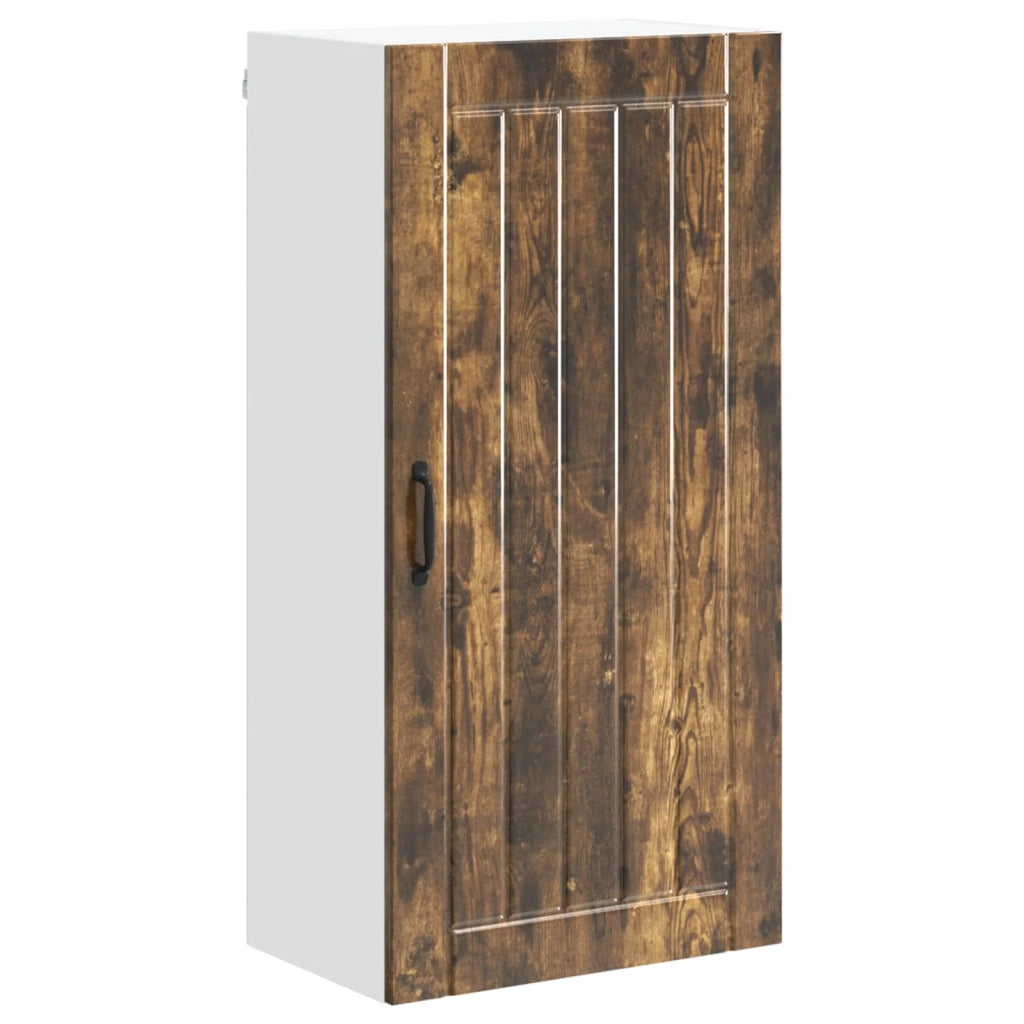Armadietto a muro LUCCA Rovere Fumo 50 x 31 x 100 cm