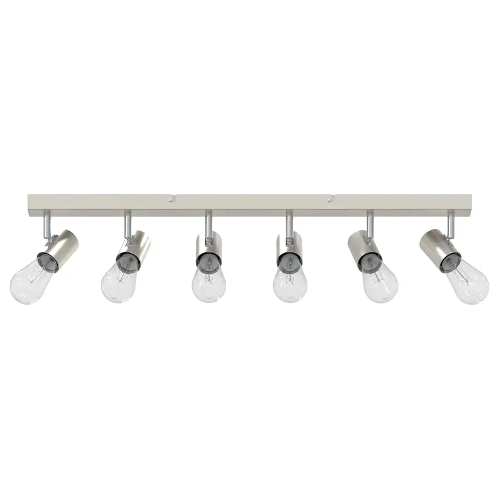 Faretto da soffitto Nichel 73 x 6,5 x 11,5 cm Metallo 4108190