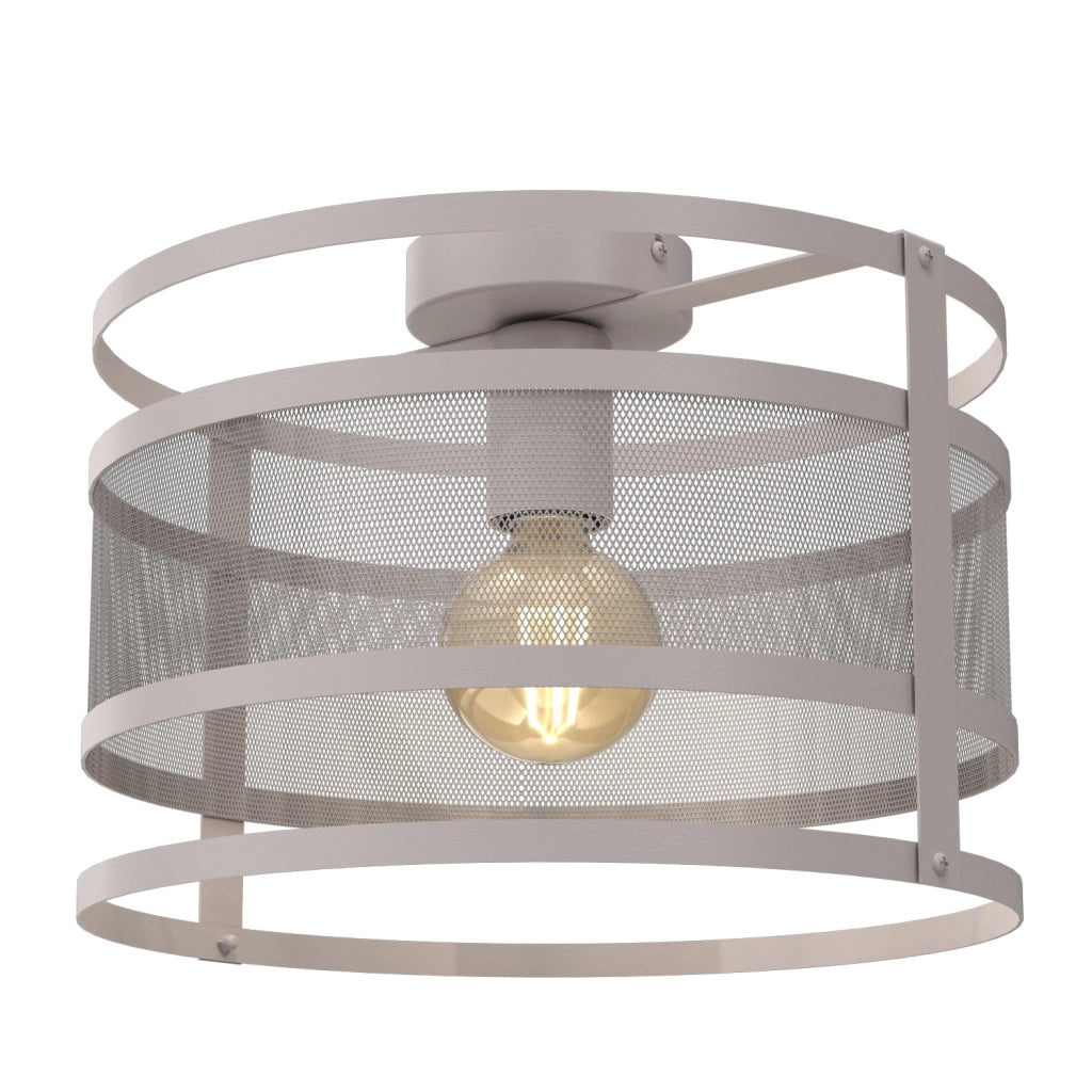Lampada da soffitto Rim 1xE27 beige kaszmir Luminex