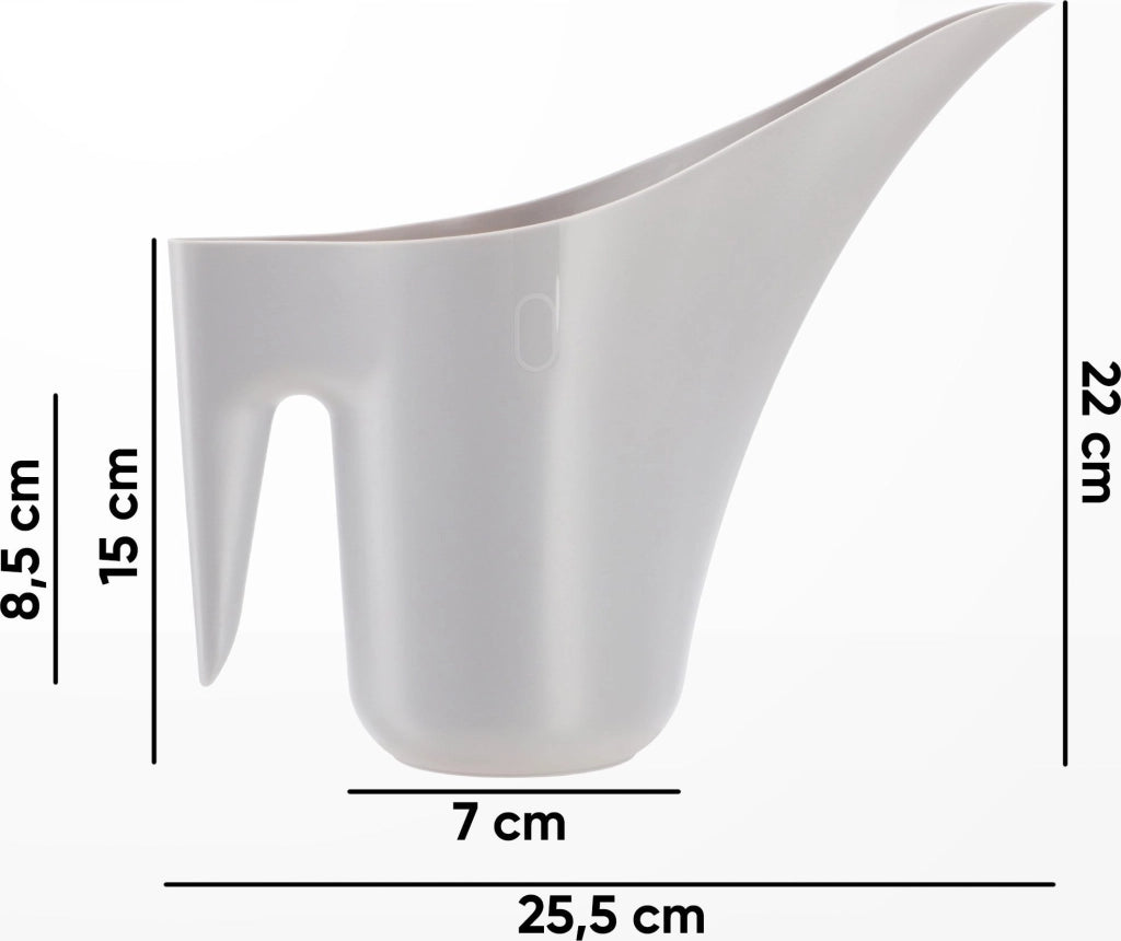 Annaffiatoio KADAX per giardino domestico, ideale per innaffiare fiori e piante, piccolo, in plastica, 1,2 litri.