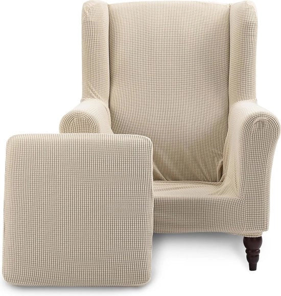 Coprisella e cuscino - Protezione contro slittamento - Beige - Rimovibile e lavabile