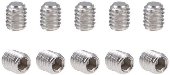 Viti a inizio di vite in acciaio inossidabile 304, 50 pezzi, M4x5mm