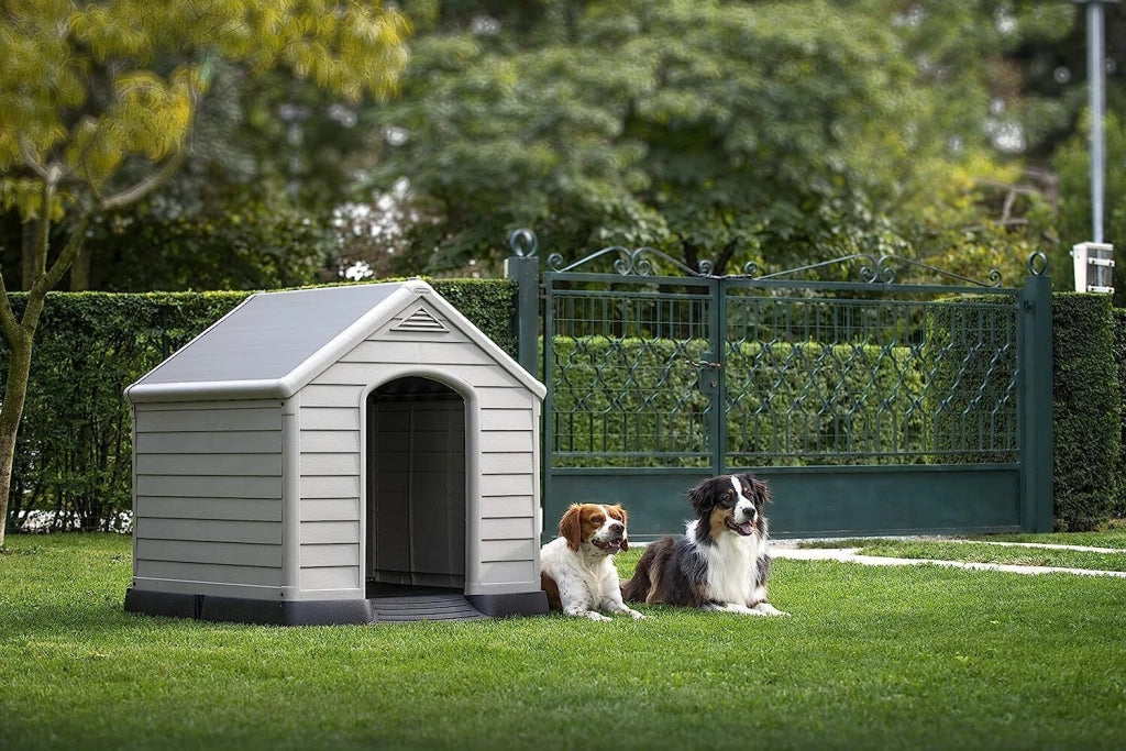 Keter Curver Cuccia Per Cani In Resina, Beige, 99 x 95 x 99 xm