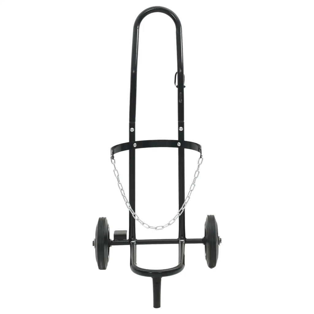 Carrello Manuale Nero e Rosso 49 x 49 x 101 cm Acciaio CFW8597524