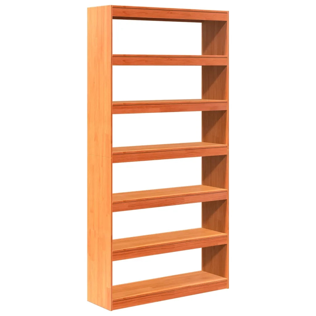 Libreria/Divisorio 100x30x199,5 cm in Legno Massello di Pino 844136