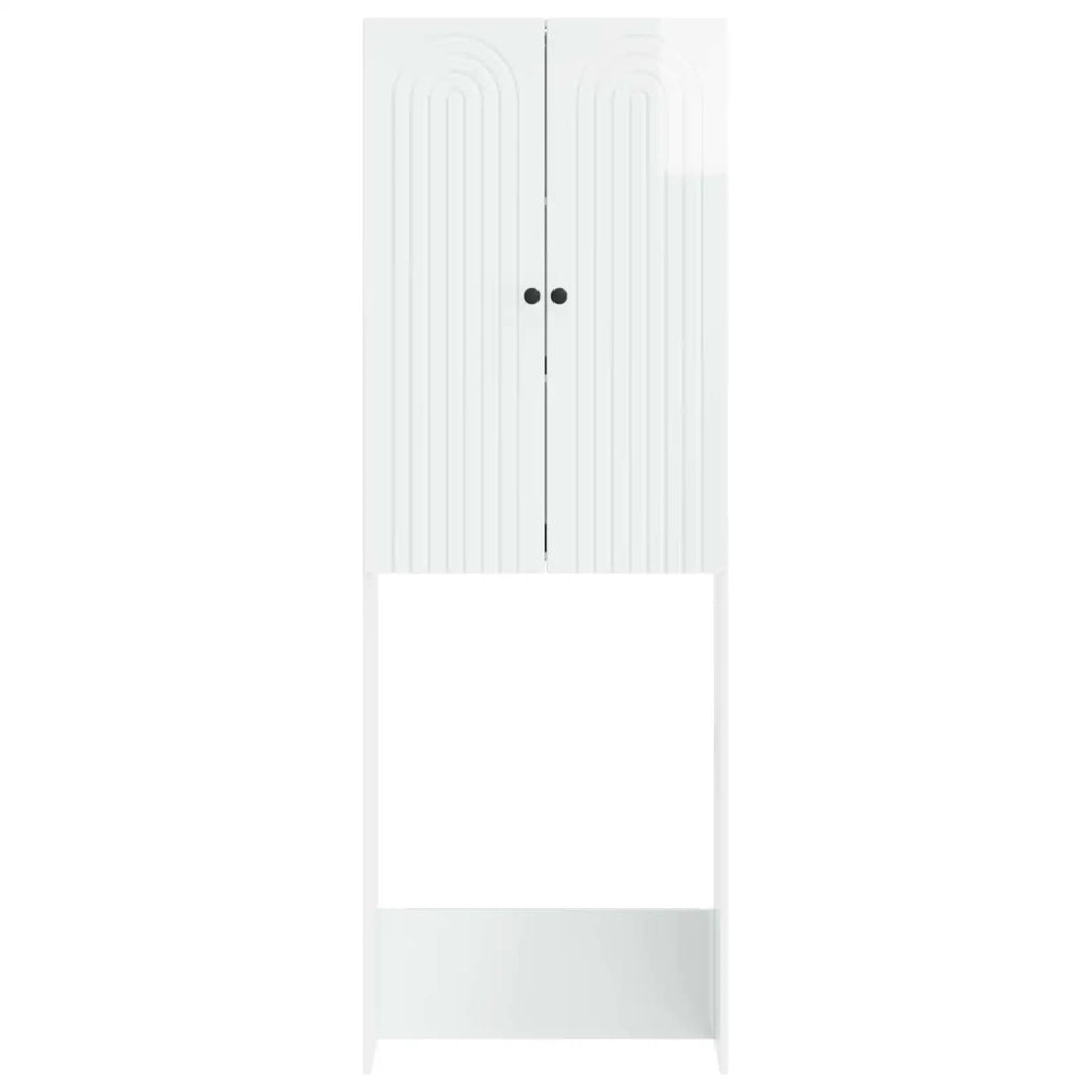 Mobile Bagno ALKMAAR Bianco Lucido 66 x 25,5 x 190 cm 896259