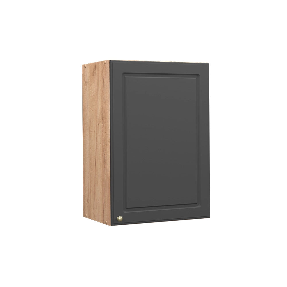 Pensile da cucina Fame-Line Antracite-oro/Rovere dorato 50 cm Vicco