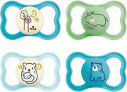 Set di spazzola per denti in silicone per bambini di 4-16 mesi - adatto per bambini - design della capsula leggero e aereato