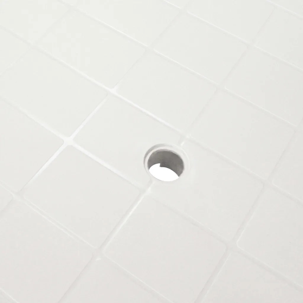 Tavolo da Giardino Bianco 101x68x72 cm in Plastica 43592