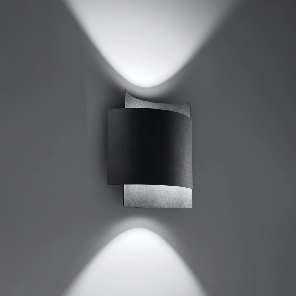 Applique FORGIO nera in metallo 1xG9 IP20 Pure Lume