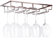 Rack per bicchieri da vino - spazia risparmiato - facile da installare - metallo