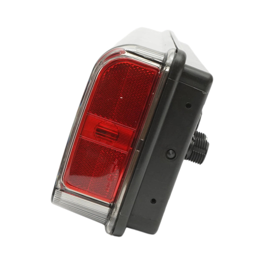 Luce freno posteriore destra LED camion 24V, 7 pin ASS2.1+4x2 con illuminazione targa 400x153x88mm
