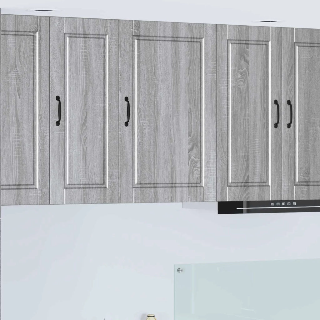 Pensile da cucina | Armadietto a muro PORTO Grigio Sonoma 50 x 31 x 80 cm