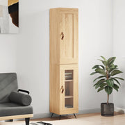 Credenza Rovere Sonoma 34,5x34x180 cm in Legno Multistrato 3200364